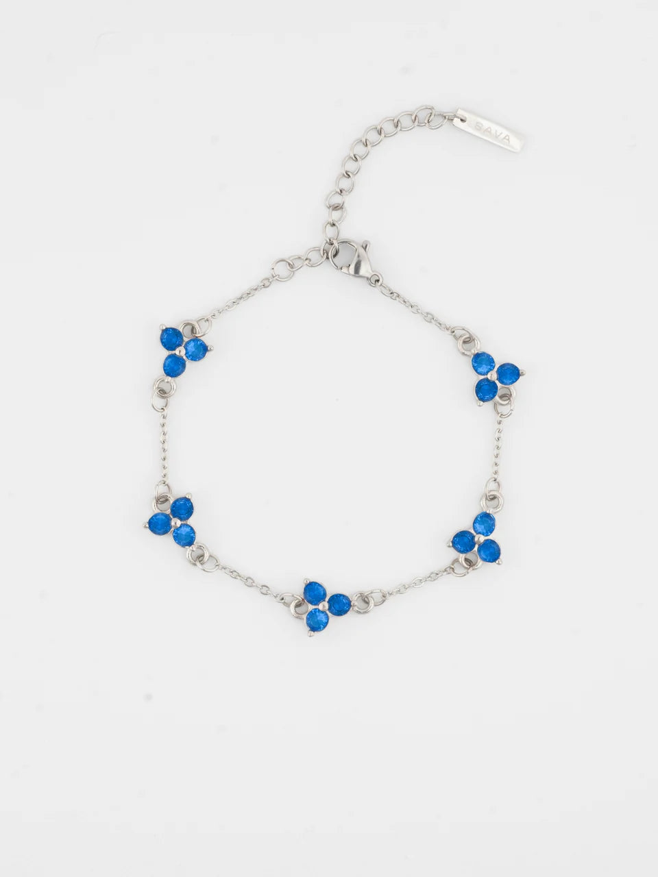 OCEAN CLOVER BRACELET (Silver)
