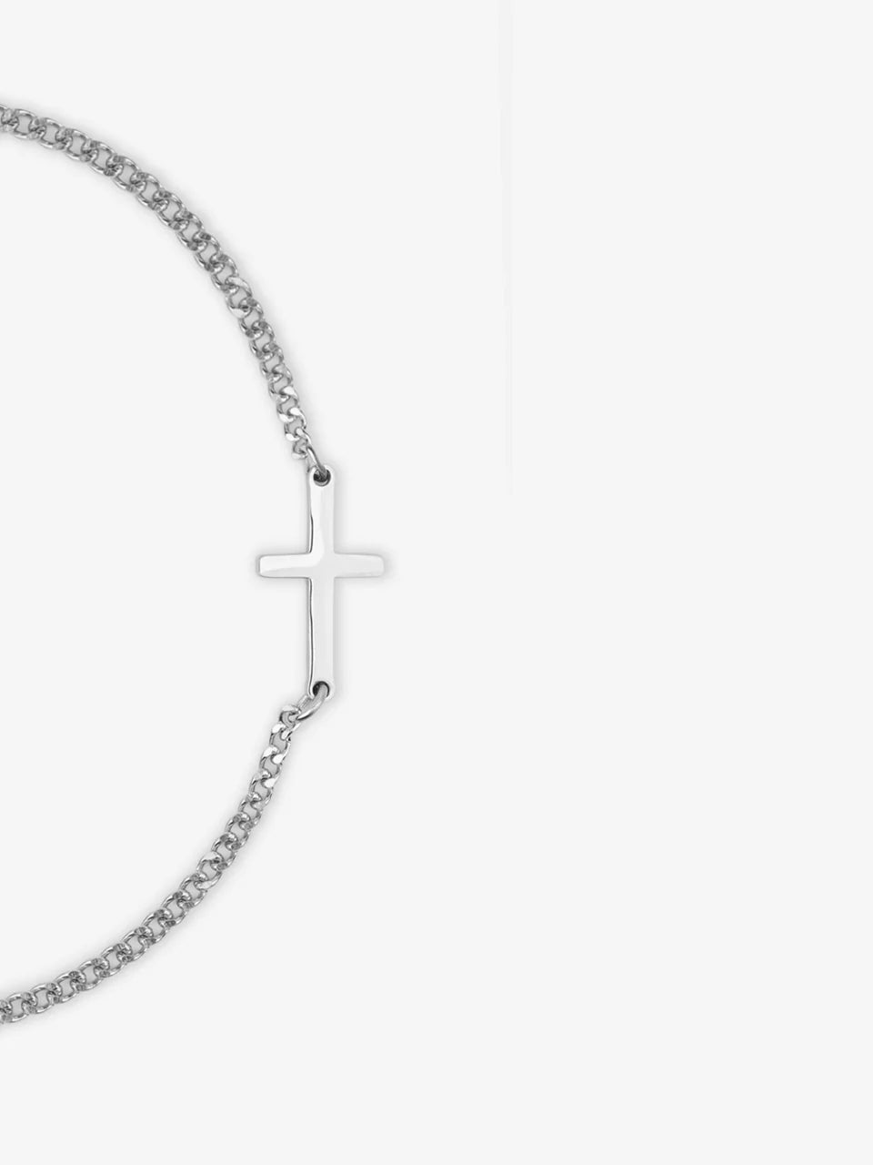 CROSS BRACELET (Silver)