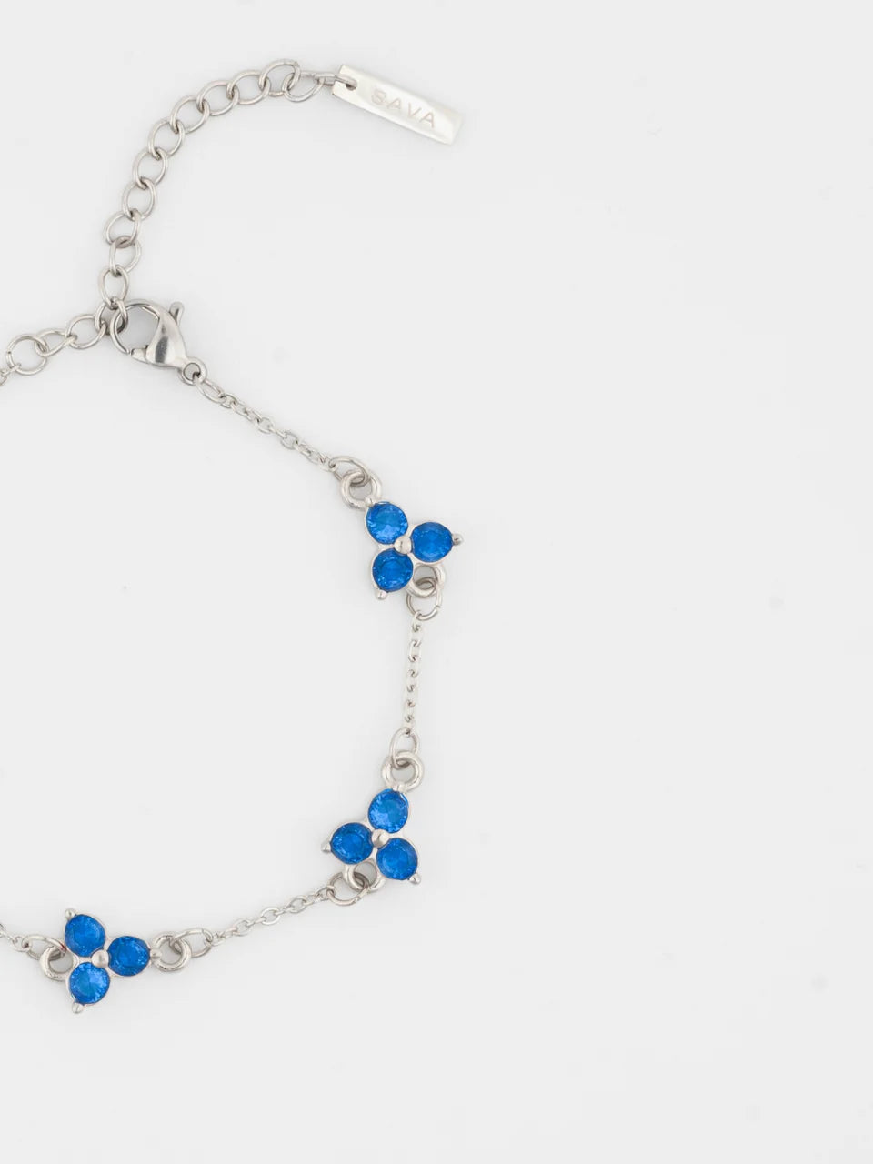 OCEAN CLOVER BRACELET (Silver)