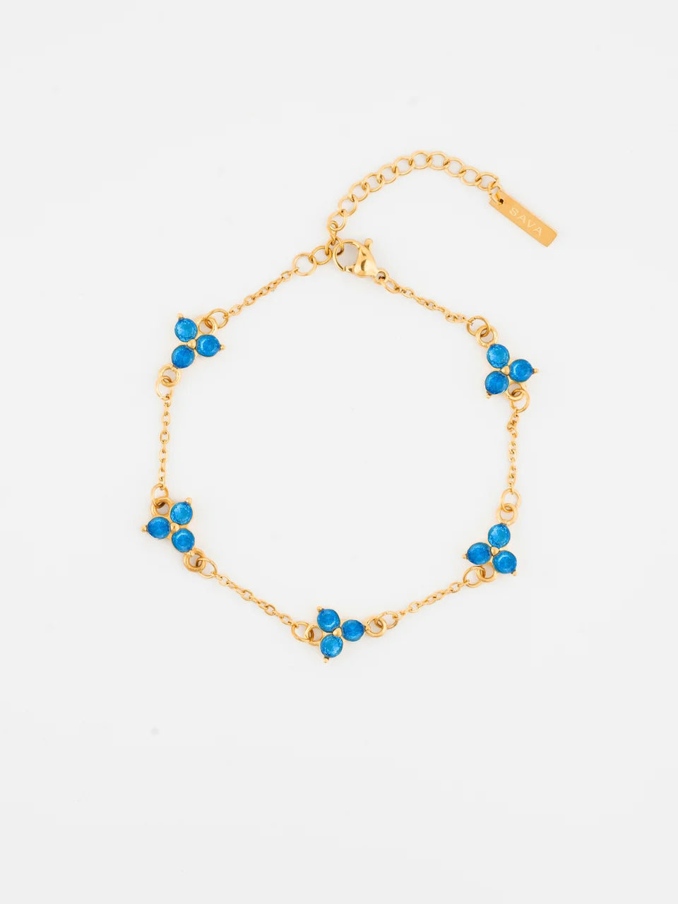 OCEAN CLOVER BRACELET (Gold)