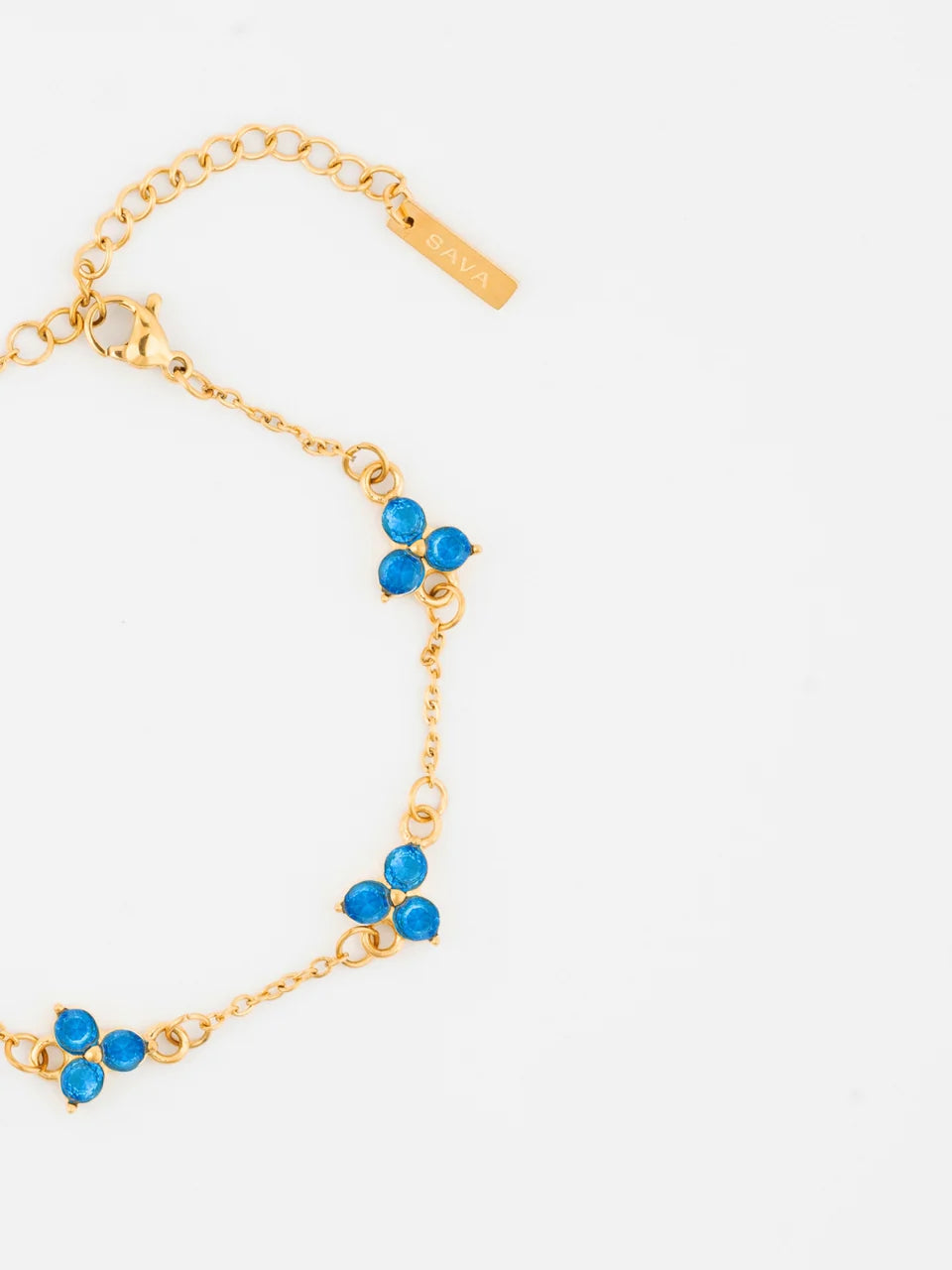 OCEAN CLOVER BRACELET (Gold)
