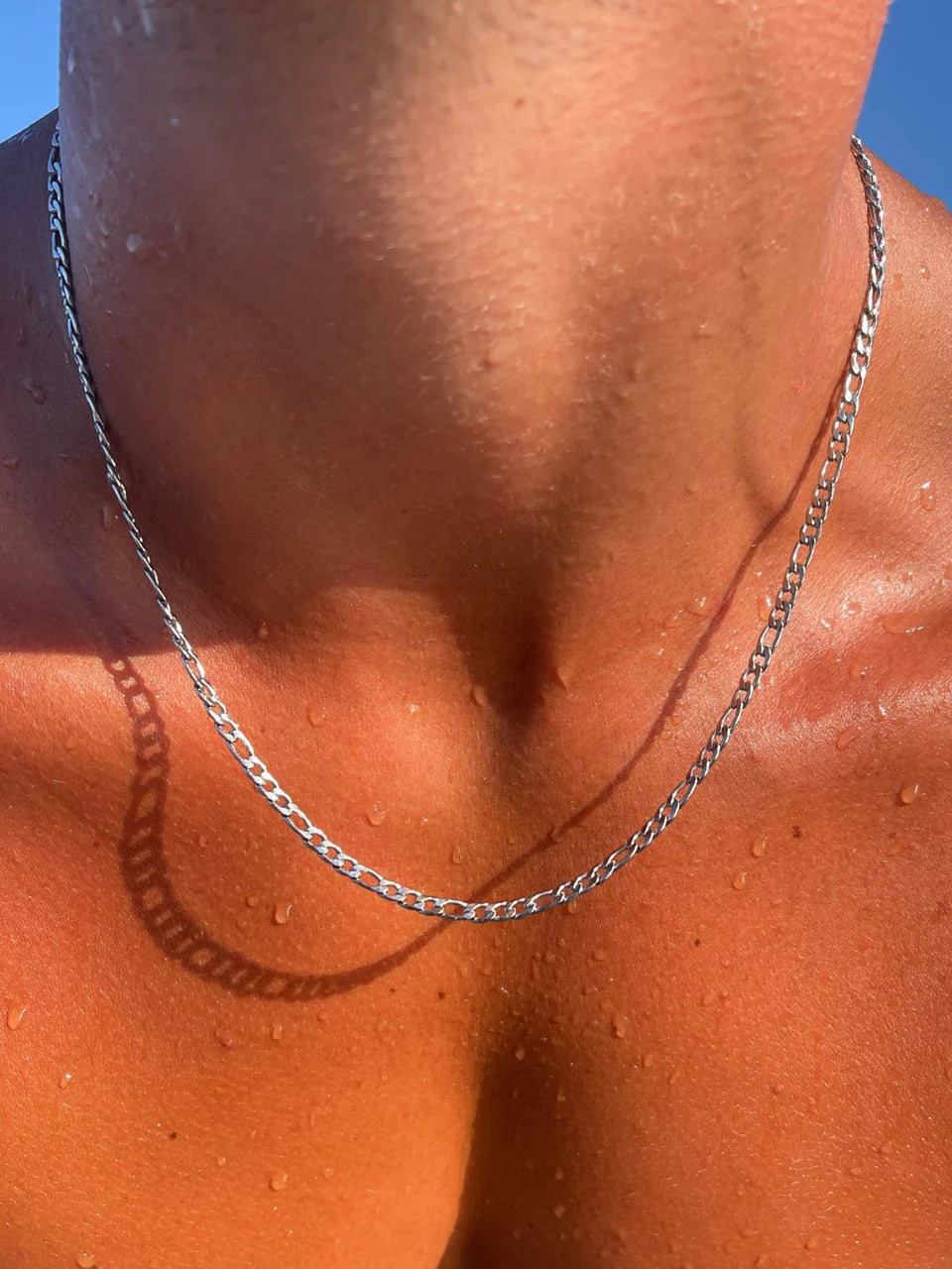 Figaro Chain 3MM (Silver)