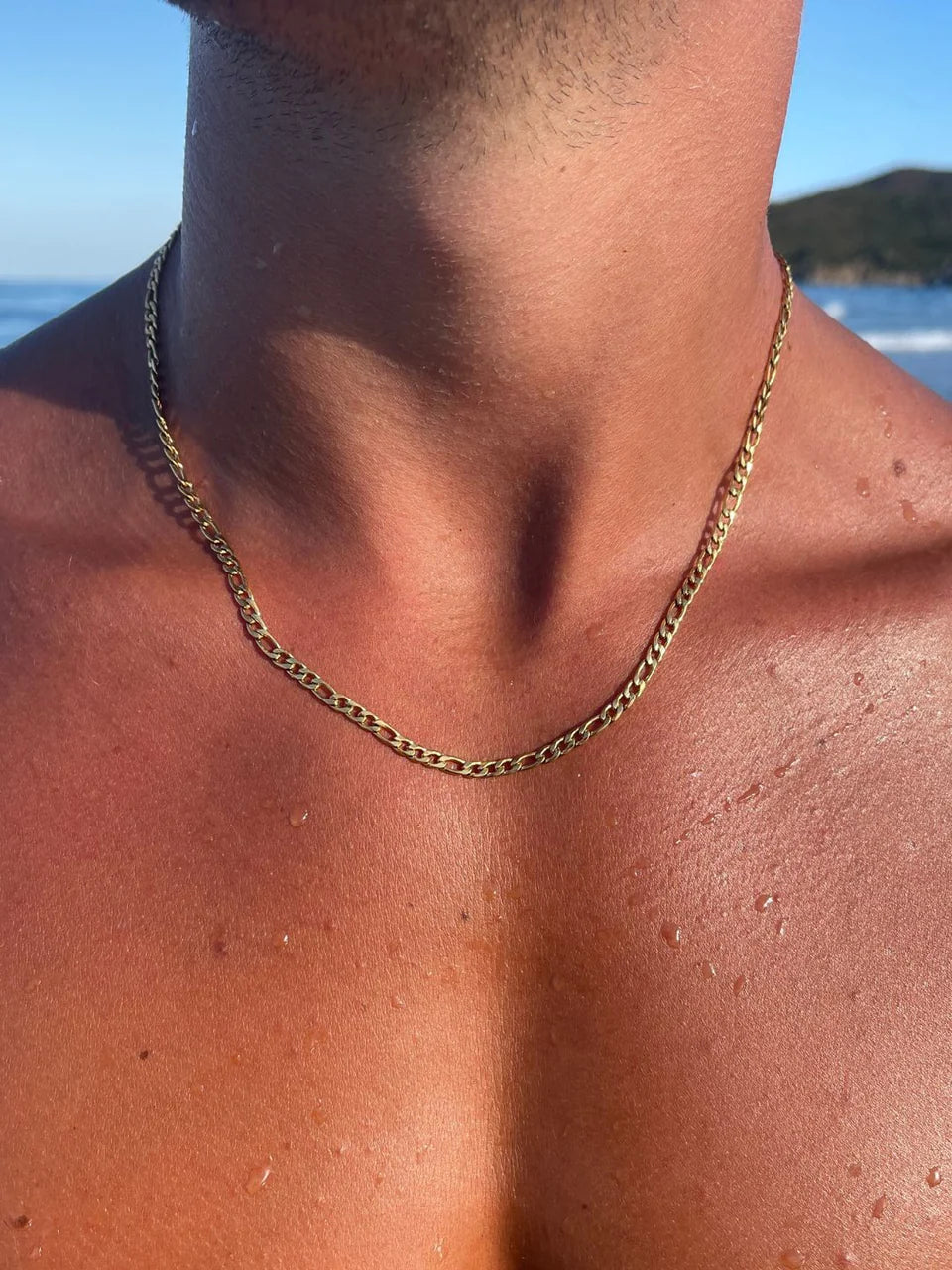 Figaro Chain 3MM (Gold)