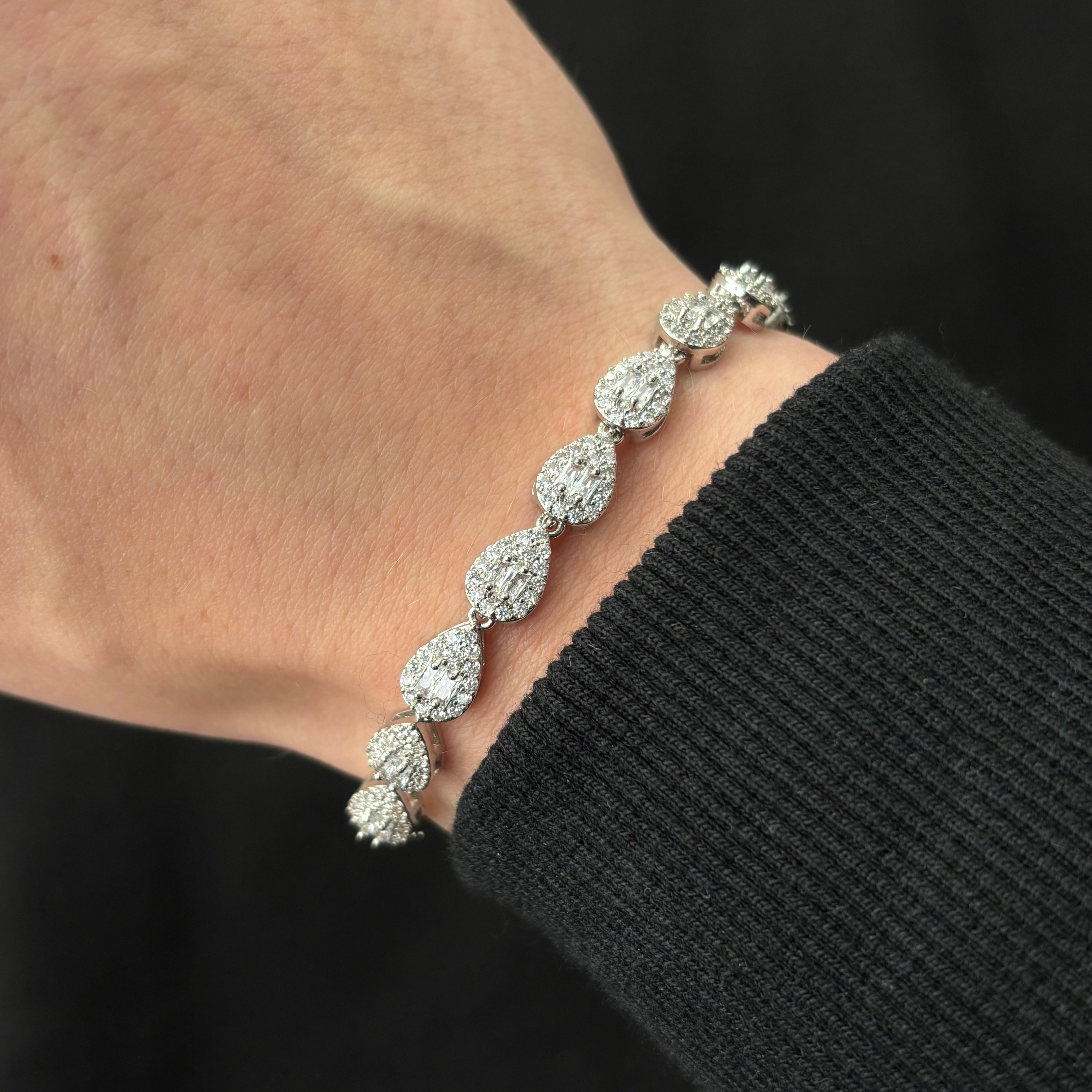 Aqueous Éclat Bracelet (Silver)