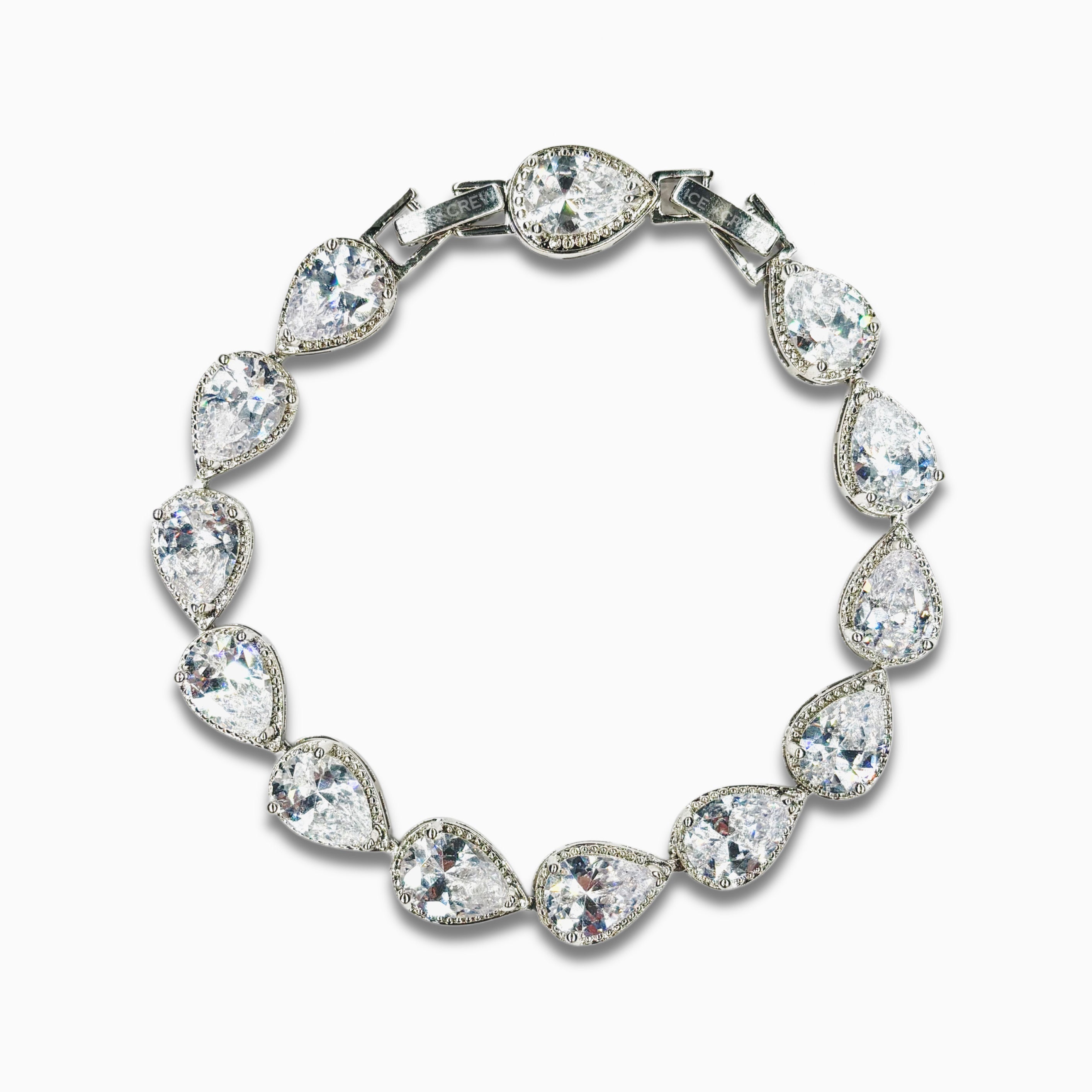 Éclat Raindrop Bracelet (Silver)