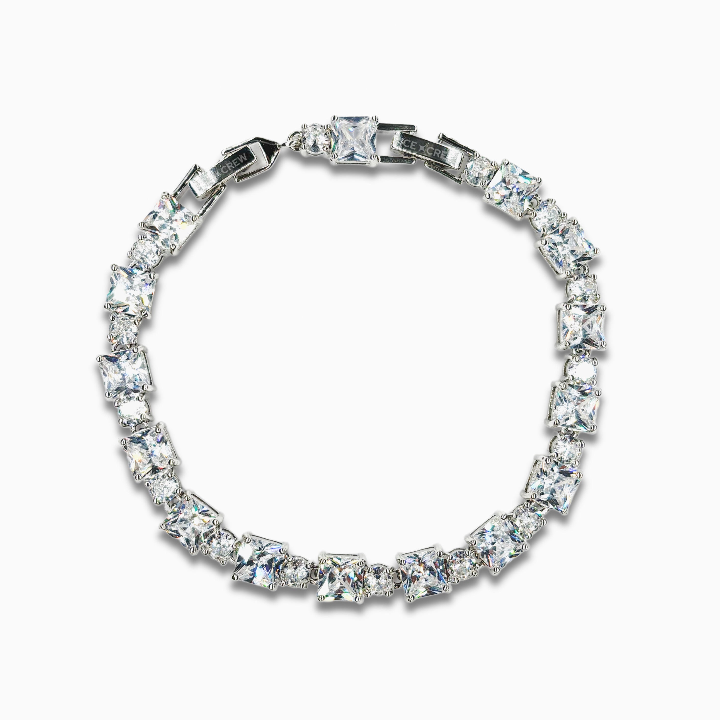 Luxe Square Bracelet (Silver)