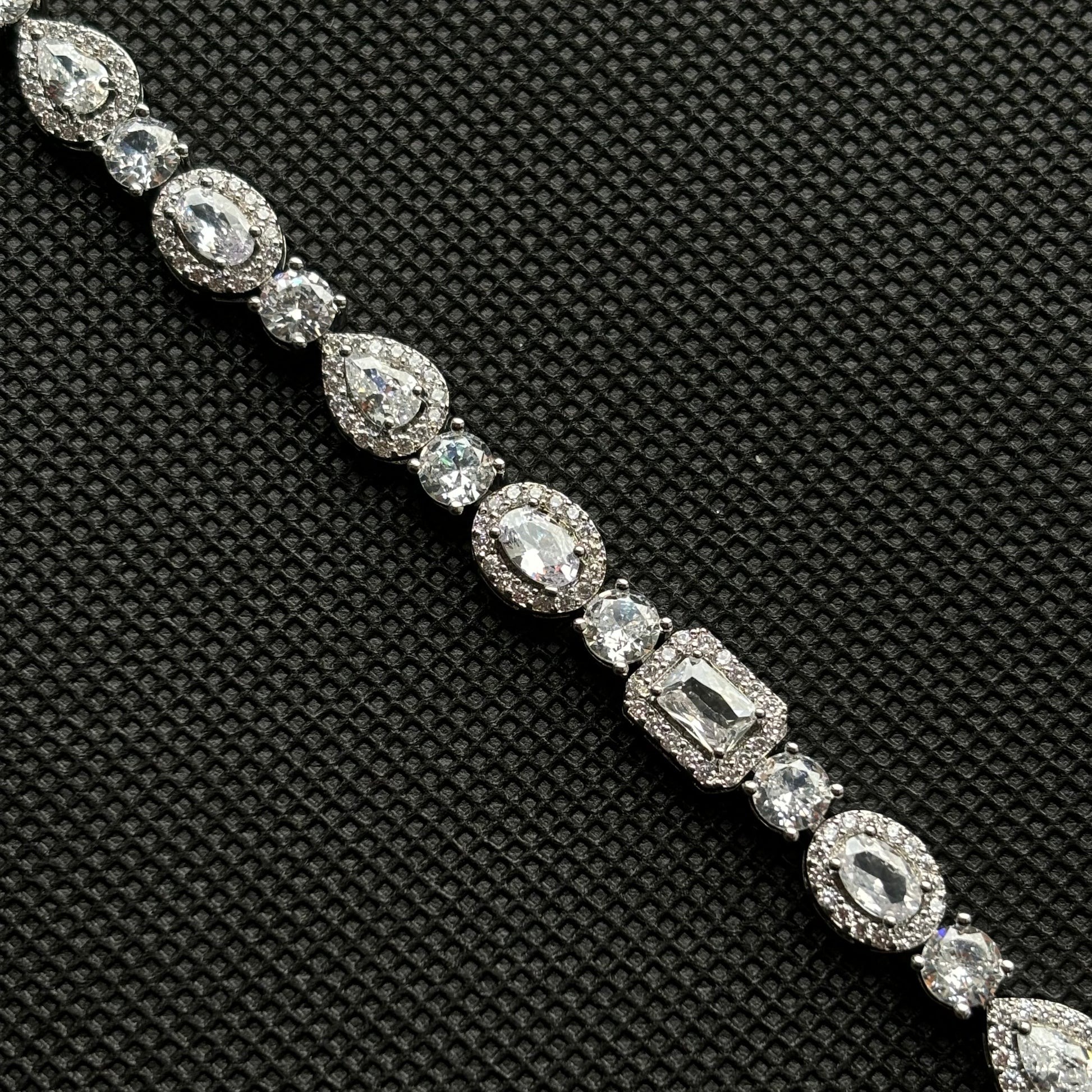 Prism Cube Bracelet (Silver)