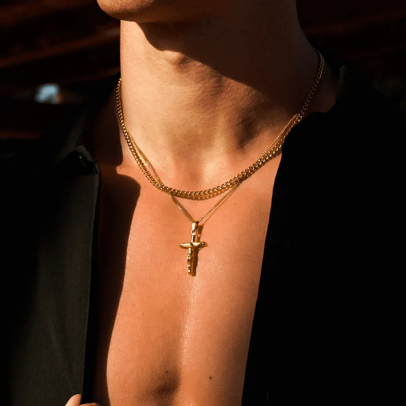 Crucifix Chain (Gold)