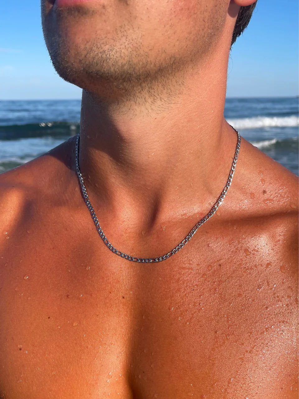 Figaro Chain 3MM (Silver)