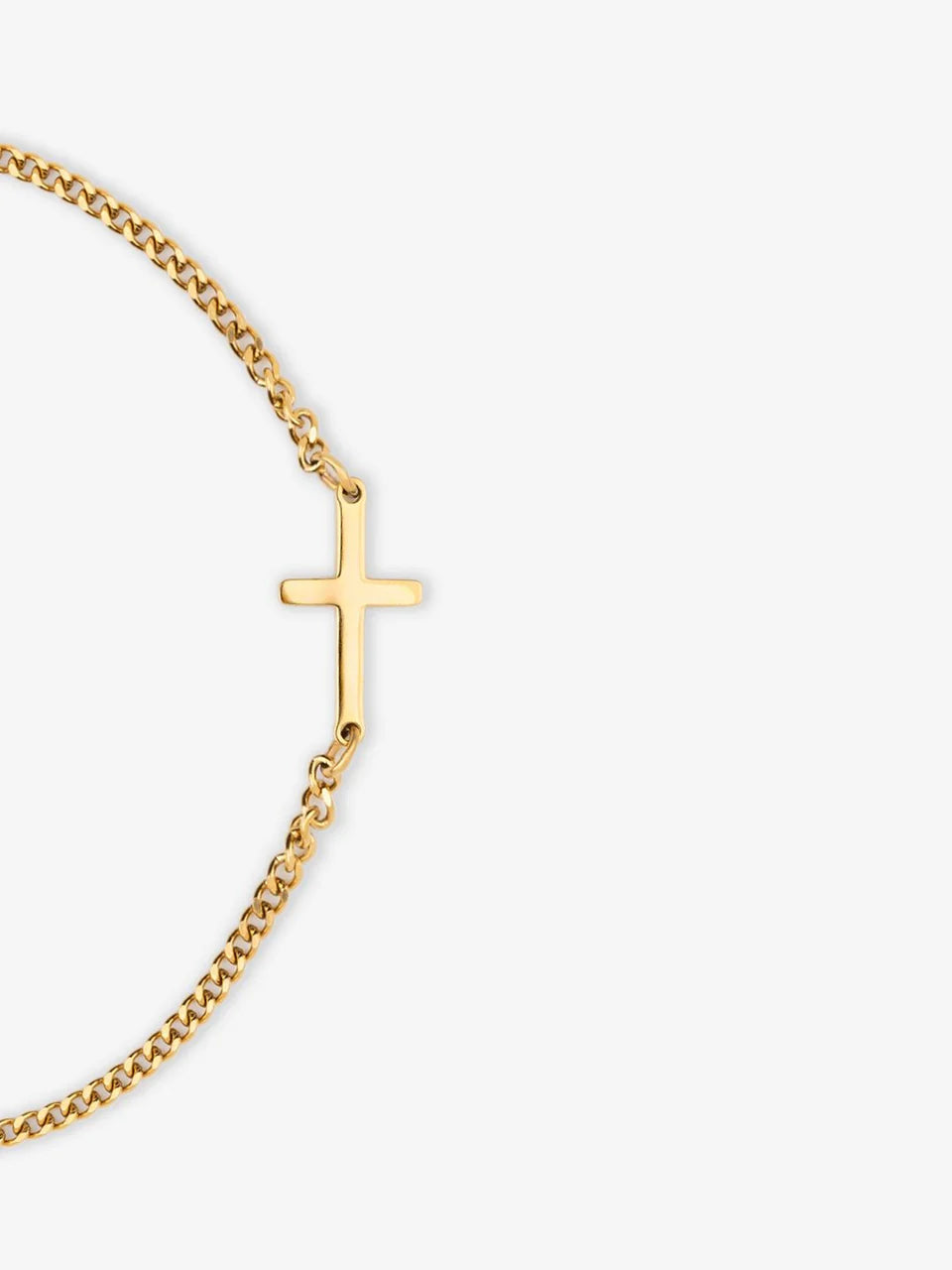 CROSS BRACELET (Gold)