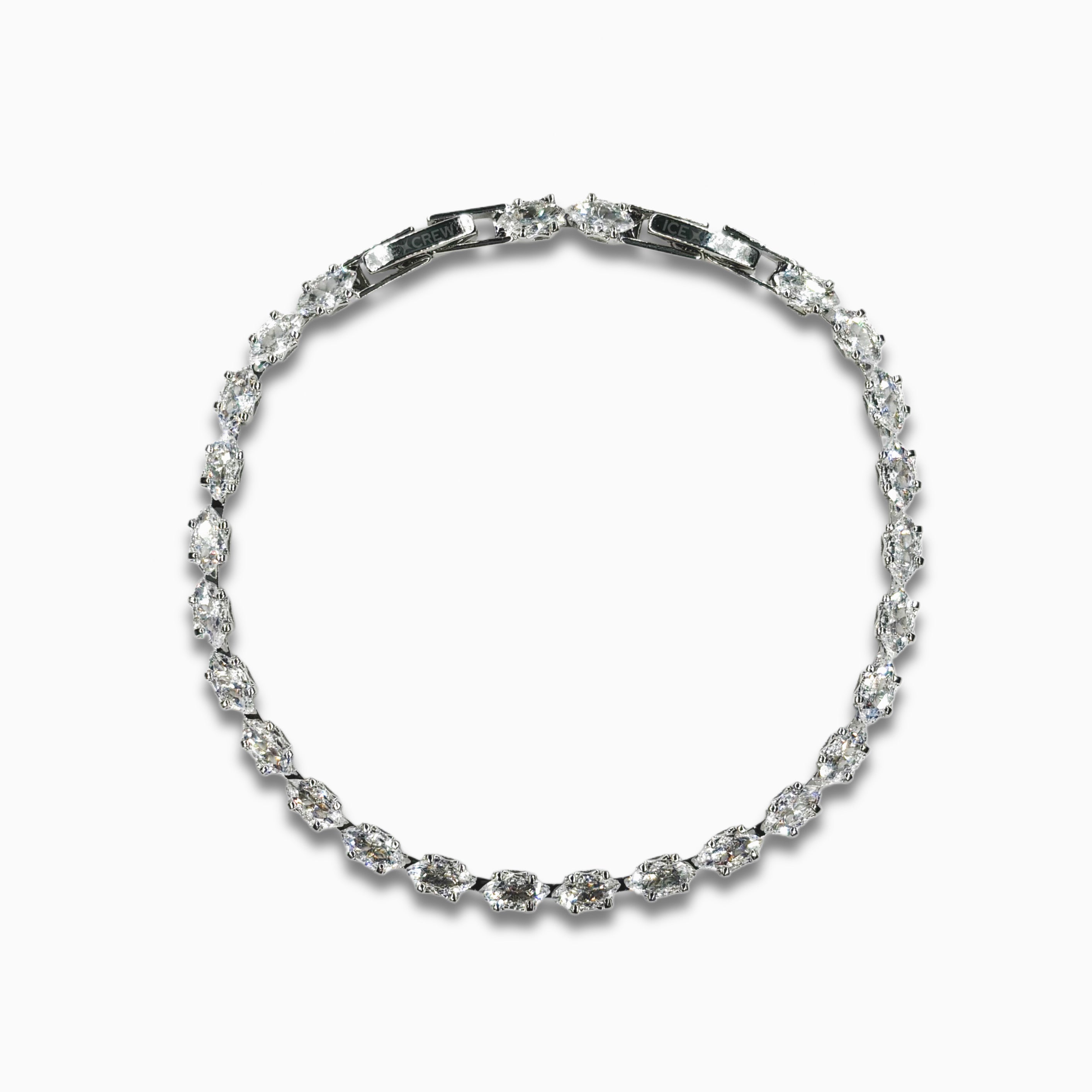 Lumière Crystal Bracelet (Silver)