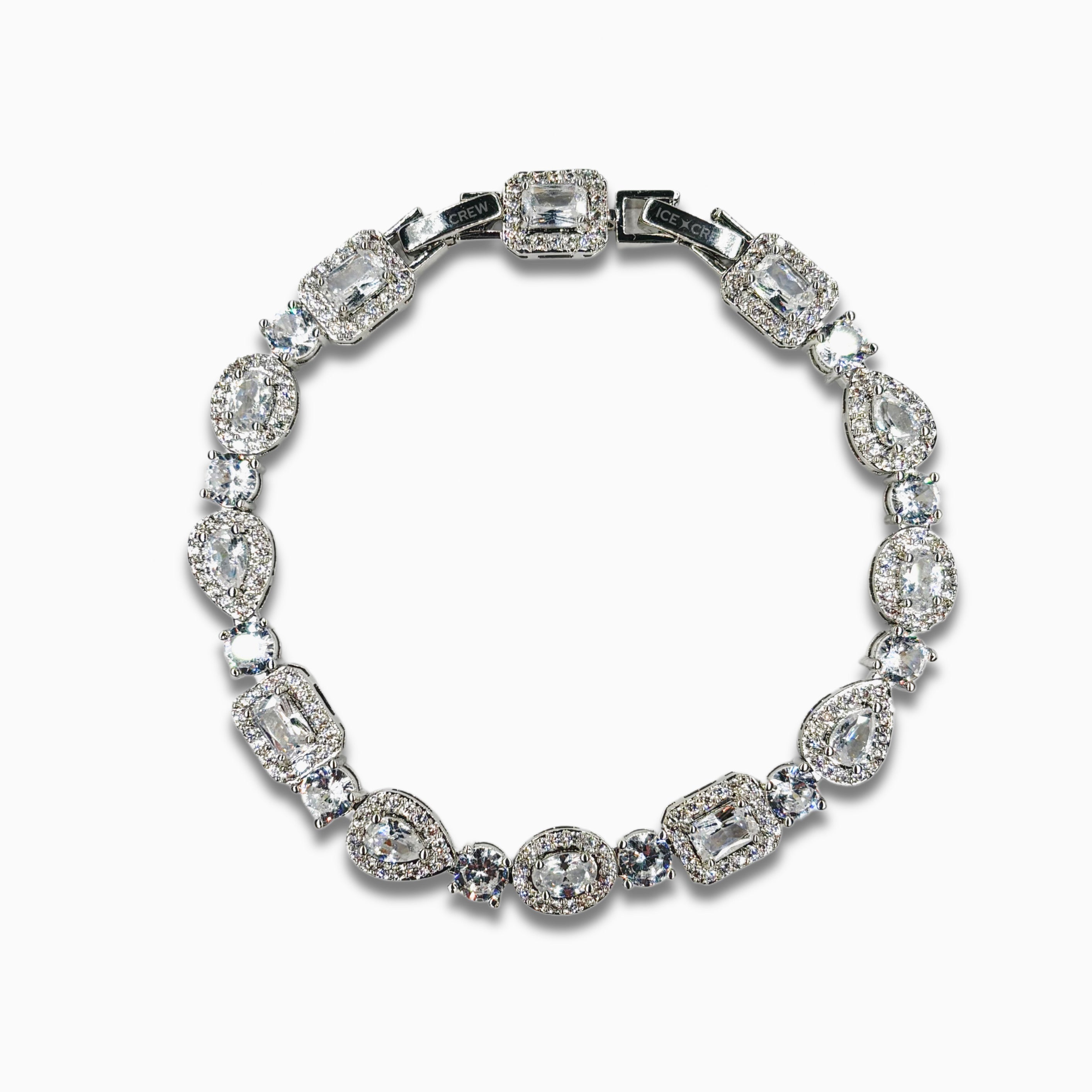 Prism Cube Bracelet (Silver)