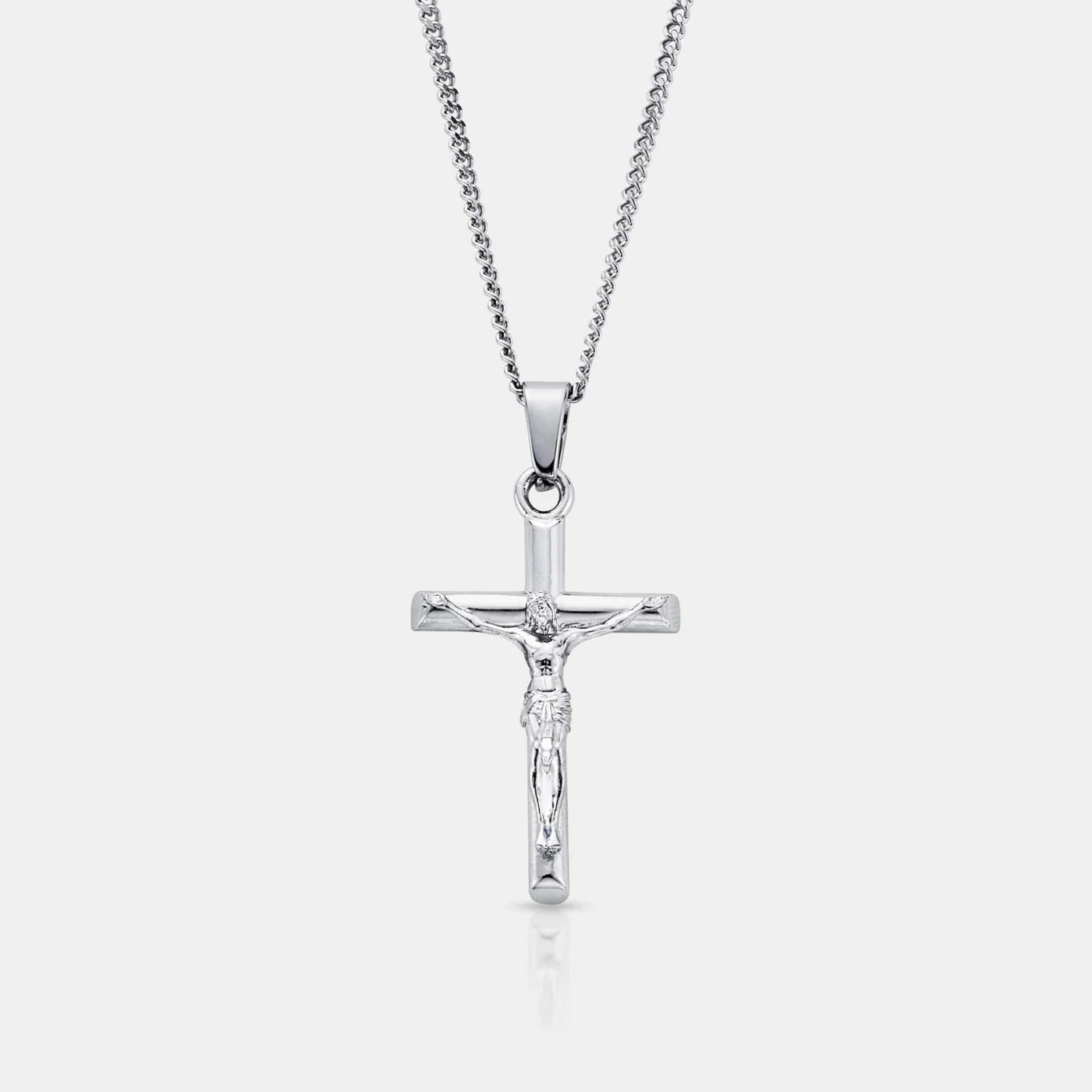 Crucifix Chain (Silver)